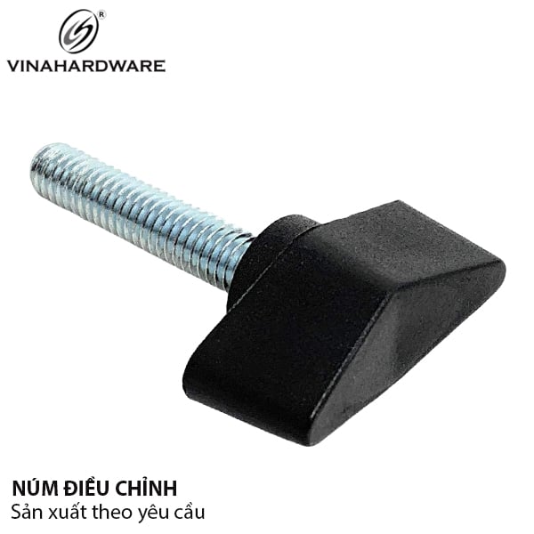 Núm bulong tay vặn cánh bướm Vinahardware màu đen - HSS620CB