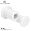 Nút bít bằng nhựa Vinahardware, phi 10, màu trắng WC010W
