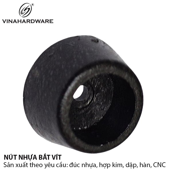 Chân đế nhựa Vinahardware kích thước 17x7mm - Mã 2900.4.17071