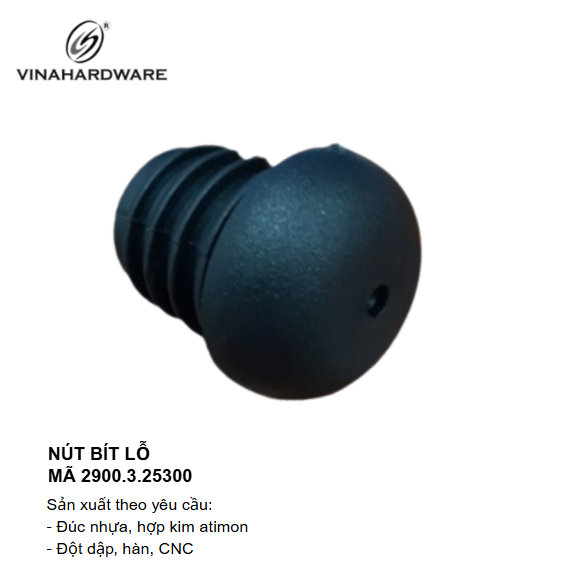 Nút Bít Lỗ ống phi 25mm 2900.3.01081