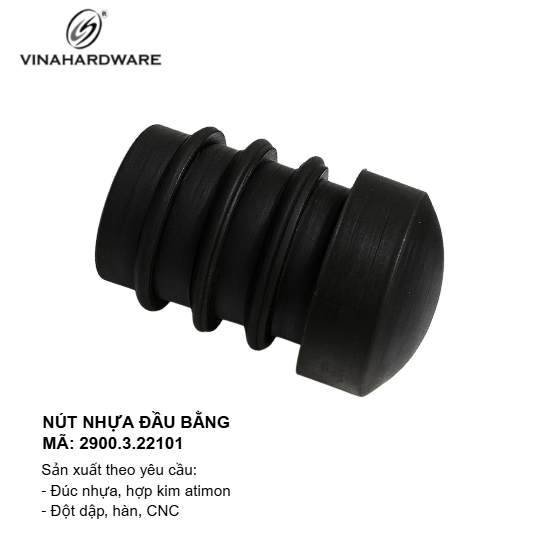 Nút Nhựa Đầu Bằng Vinahardware
