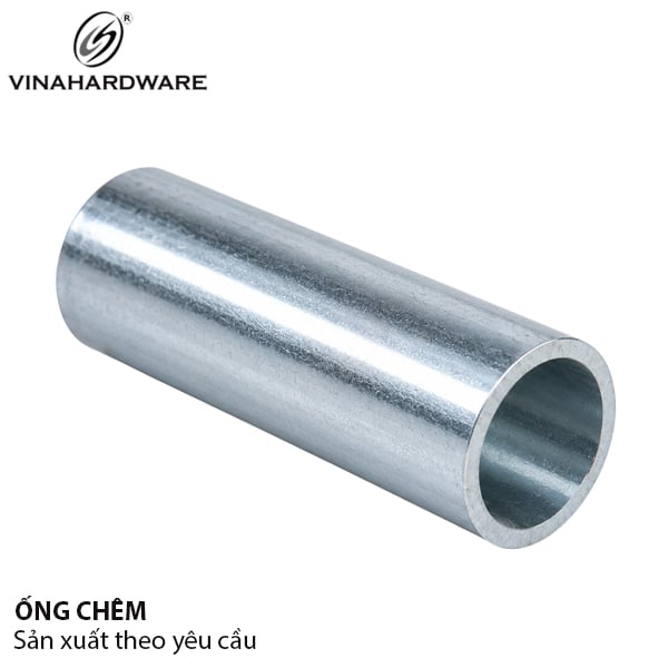 Ống chêm phi 10mm dày 1.0mm xi mạ kẽm trắng xanh 8353.1.06185