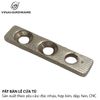Pat ( Bas) 3 lỗ Vinahardware P0940 xi nikel (40x9x3.5)mm 1608.1.09409