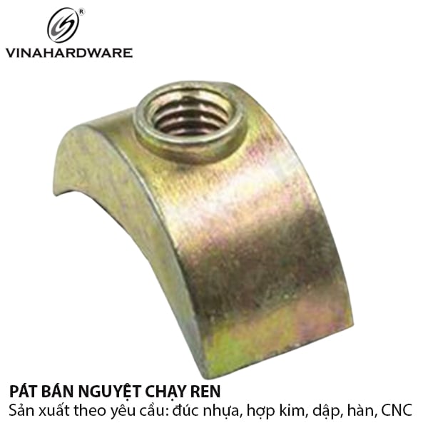 Pat ( bas) bán nguyệt ren Vinahardware loại M6 xi bảy màu 1620.3.61467