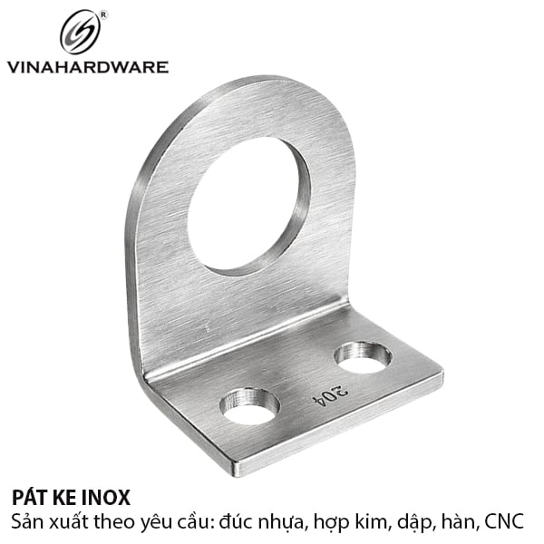 Pat (bas) ke 3 lỗ Vinahardware, inox 304 - 1605.1.25253