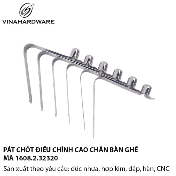 Pat (bas) sắt hàng phôi có chốt Vinahardware - VNH063030P