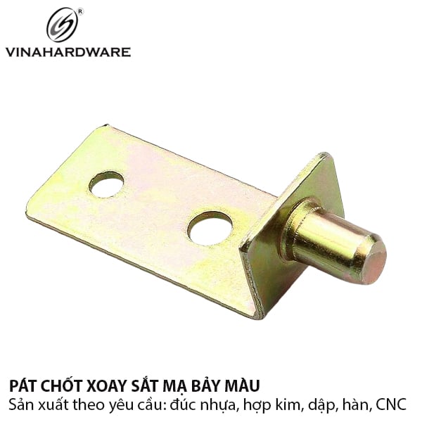 Pát ( bas) chốt sắt, xi bảy màu Vinahardware - 1608.3.40177