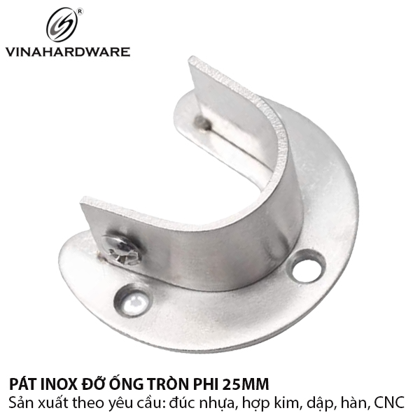 Pat (bas) đỡ thanh treo khuyết Vinahardware - 3601.4.50250