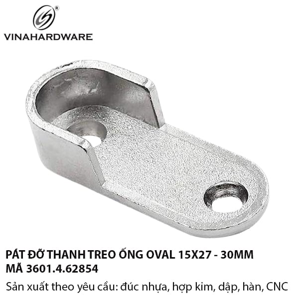 Pát Đỡ Thanh Treo Quần Áo Mạ Nikel – 3601.4.62854