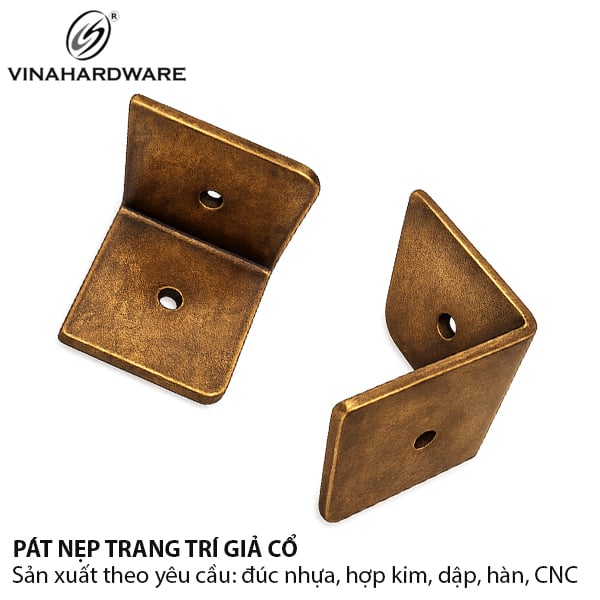 Pat ( Bas) ke góc V60 Vinahardware kích thước 2x30x30x28mm 1604.1.3028