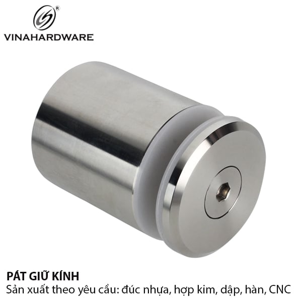 Pat *( bas) trụ kẹp giữ kính inox 304 Vinahardware 6500.4.00520
