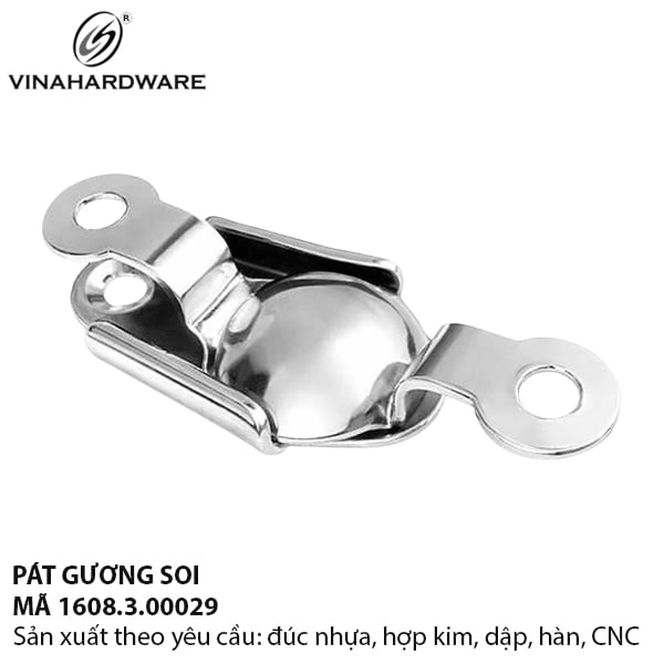 Pat (bas) móc treo gương soi Vinahardware kích thước 19x53x40mm 1608.3.00029