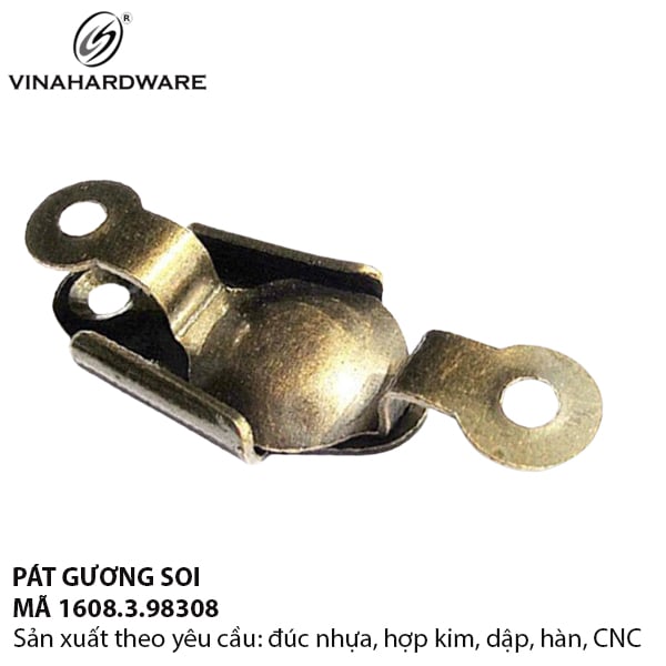 Pát ( Bas) móc treo gương soi giả cổ loại dày 1608.3.98308