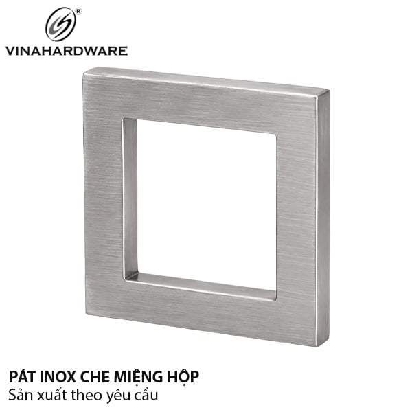 Pát inox 304 liên kết chân hộp 25x25mm - 15x15mm
