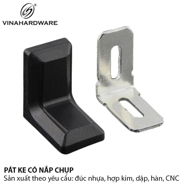 Pat ( bas) ke vuông nhỏ có nắp đậy Vinahardware, màu đen - 1604.4.85941