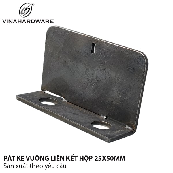 Pát sắt ke liên kết hộp 25x50mm 1608.1.30322