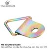 Móc treo tranh 1 lỗ, màu trắng Vinahardware - 7100.4.03057
