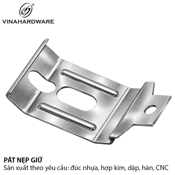 Pát (bas) móc 25x60x0.5mm, inox 304 - 1609.1.25603