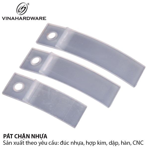 Pat ( Bas) nhựa cong Vinahardware, kích thước 54x16mm 1610.3.54160