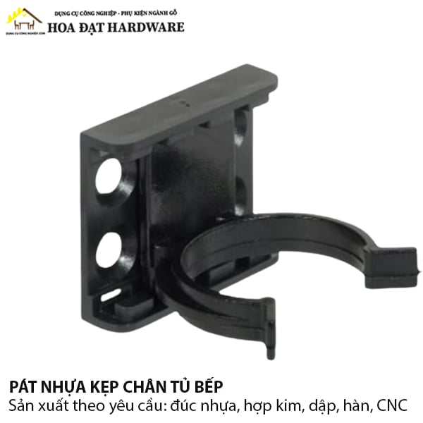 Pat (bas) kẹp bắt vít cho chân tủ 1610.4.06371