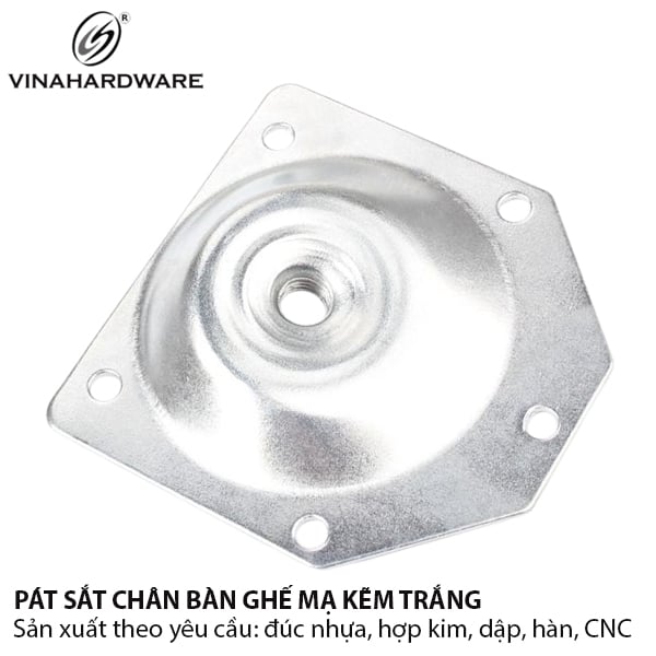 Pat (bas)sắt cho chân bàn Vinahardware 1608.2.45657