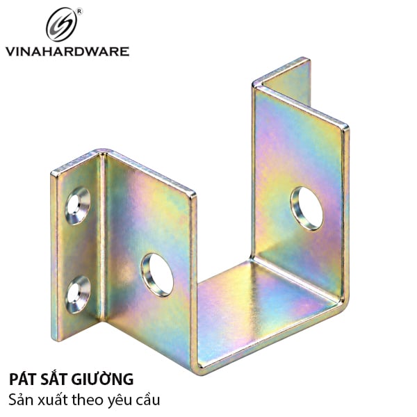 Pát ( bas) sắt giường xi bảy màu Vinahardware - BB1027Z2