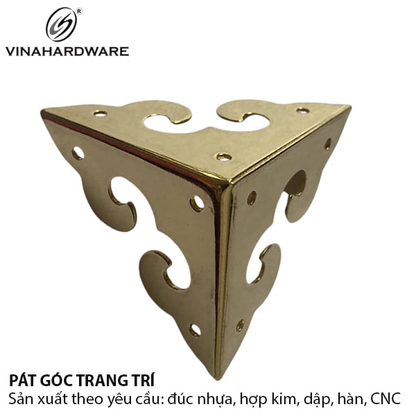Pát góc trang trí Vinahardware, màu vàng 7100.4.83007