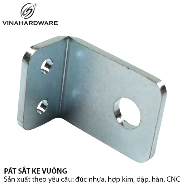 Pat (bas) 3 lỗ, xi trắng, lỗ 14mm Vinahardware - P303250