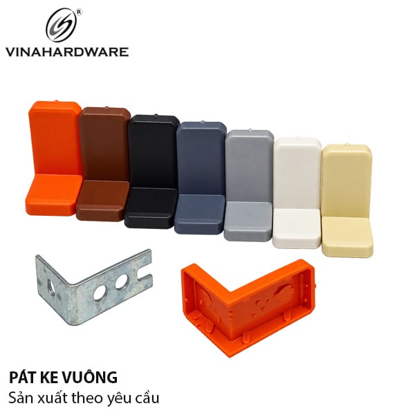 Pat ( bas) ke vuông nhỏ có nắp đậy Vinahardware, màu đen - 1604.4.85941