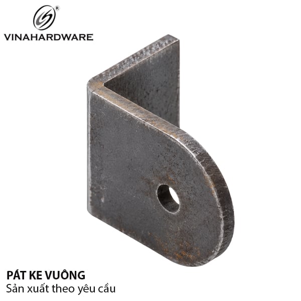 Pát sắt ke vuông bắt mặt yếm chân bàn R20xL27x17mm 1608.1.25025