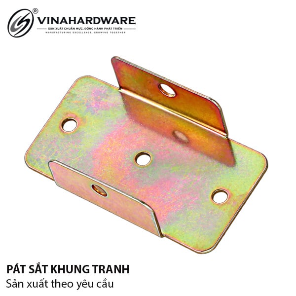Pát (Bas) sắt 70x36x1, bảy màu
