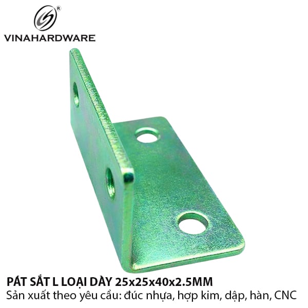 Pat ( bas) ke sắt chữ L, xi trắng kẽm - 1604.3.25404