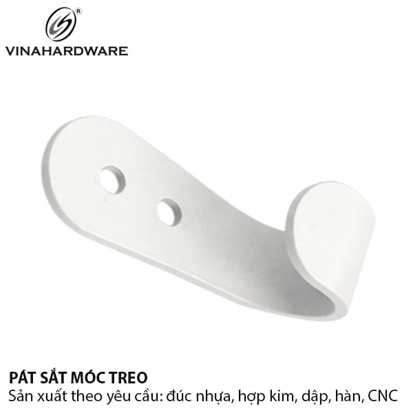 Pat ( Bas) sắt móc áo sơn tĩnh điện Vinahardware 1608.1.00105
