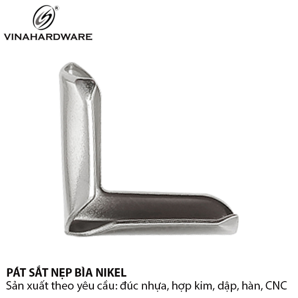Pat ( bas) góc màu trắng loại lớn Vinahardware 7100.4.83004