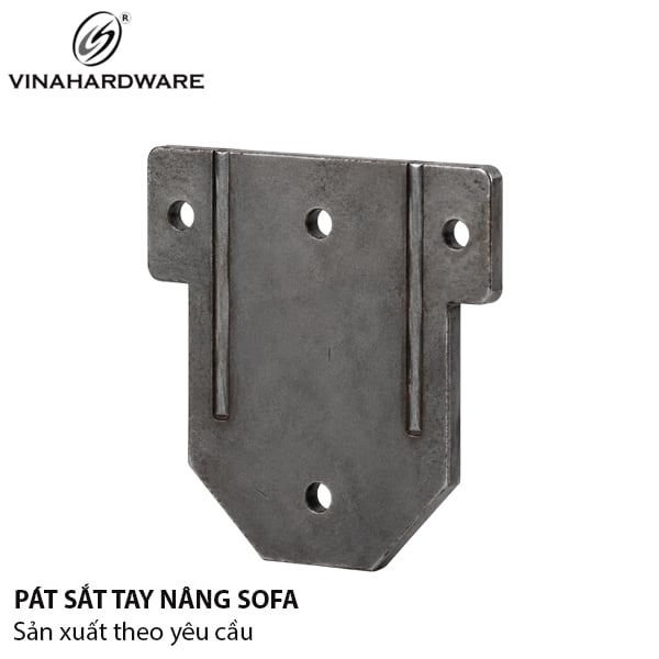Pát sắt T dùng cho bánh xe tay nâng sofa Vinahardware 1608.1.25036