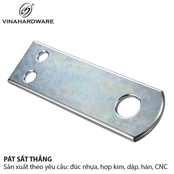 Pat ( Bas) sắt 3 lỗ Vinahardware kích thước 60x20x2mm - 1608.1.02020