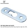Pat (bas) sắt móc treo Vinahardware, xi mạ kẽm 37x13mm - 1608.3.98294
