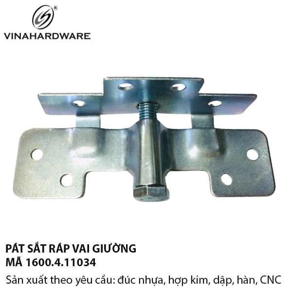 Bộ pát sắt vai giường 1600.4.11034