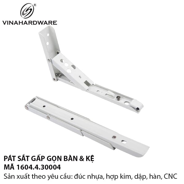 Pát Sắt Gập Gọn Đa Năng Loại Pát Thẳng - Mã 1604.4.30004