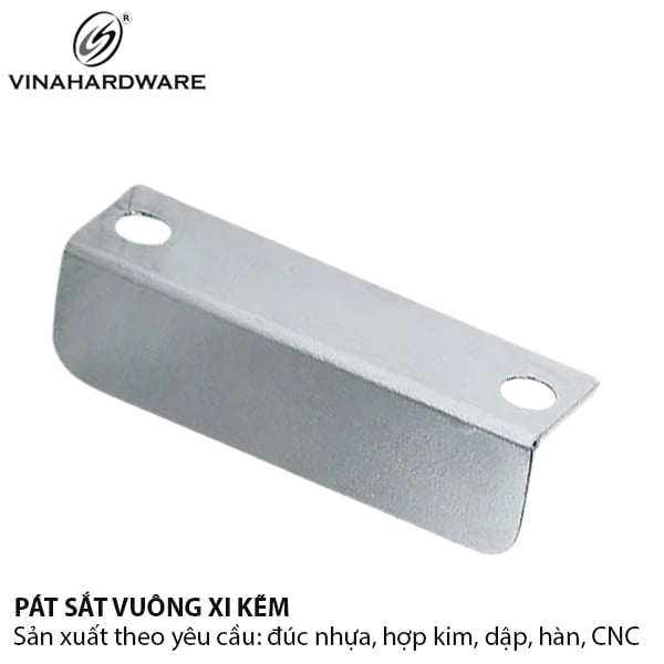 Pat (bas) sắt Vinahardware, xi trắng 1608.1.40134