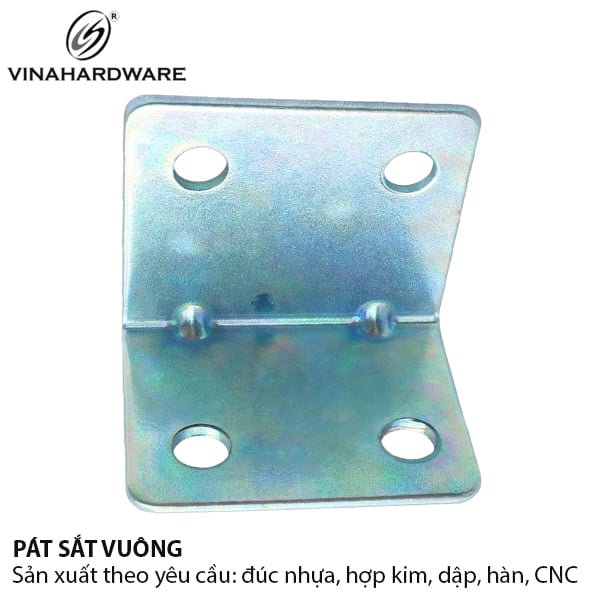 Ke Sắt Vuông - Pat Sắt 4 lỗ - Nhiều Loại - Mã 1604.1.35304