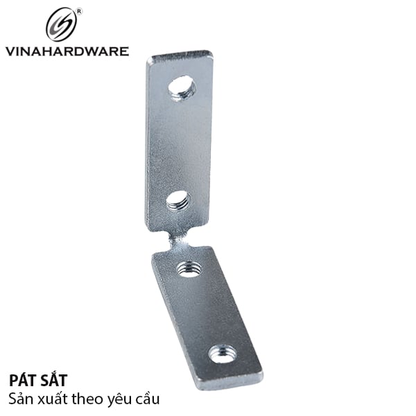 Pat ( bas) sắt L, xi trắng Vinahardware - VNH404625T23