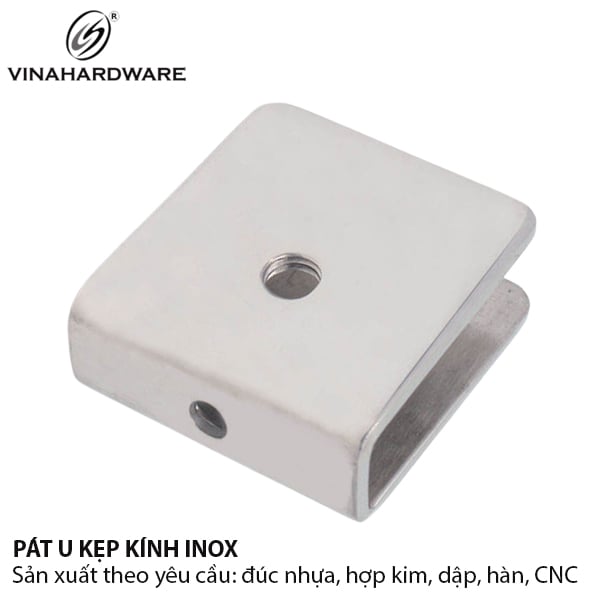 Kẹp kính Vinahardware kích thước 30x30x12mm 6500.4.30300