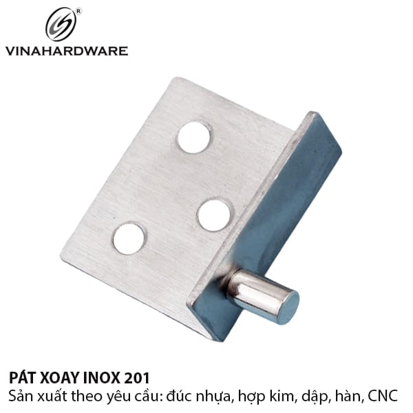 Pát (bas) 3 lỗ Vinahardware inox 201 - 1609.1.60222