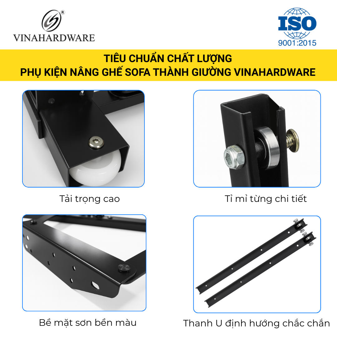 Phụ Kiện Nâng Sofa Thành Giường – Mã 2500.4.07501
