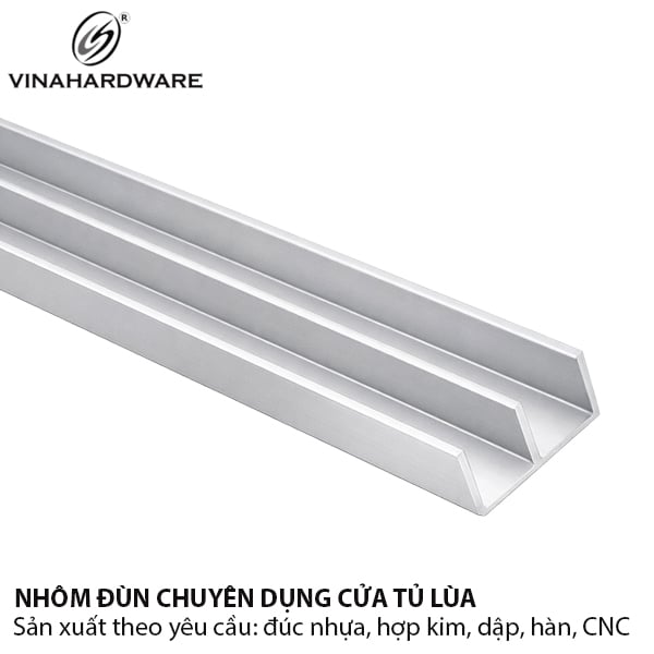 Ray kép U kéo kính Vinahardware loại 3000mm - Mã 1170.4.31000