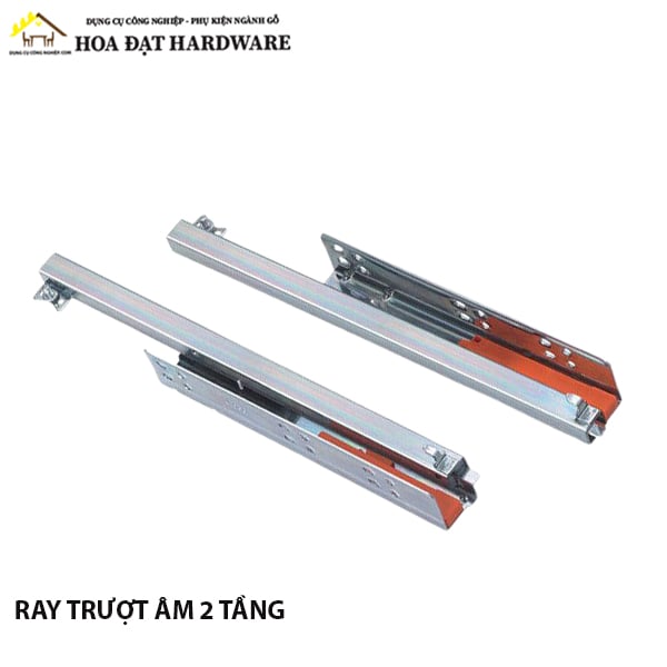 Ray âm không giảm chấn 2 tầng không khóa 1100.2.11350