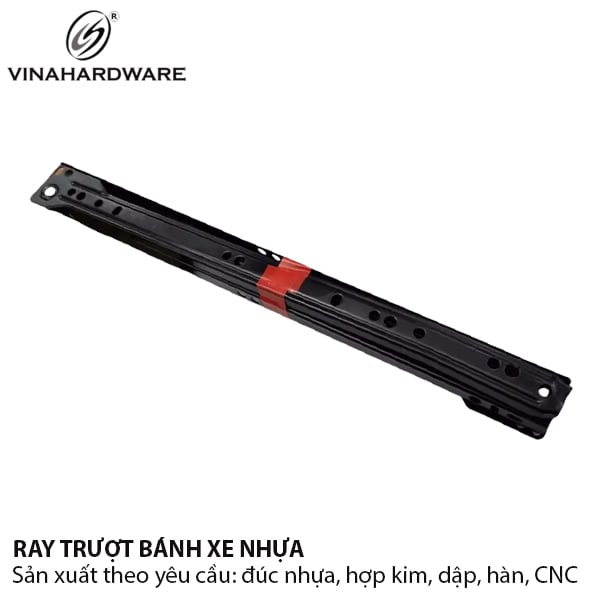 Ray trượt đơn màu đen - 1141.4.04401