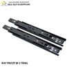 Ray trượt bi 3 tầng bản 45mm màu đen 1125.4.00250