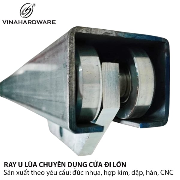 Thanh Ray U cửa cổng móc treo 1170.4.03000